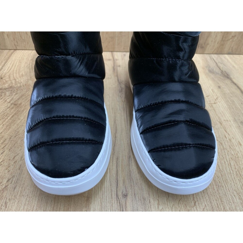 Gentle Souls by Kenneth Cole Women's Rosette Puff Slip On Boots Black Size 7 M - Picture 6 of 16
